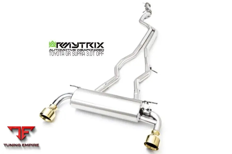 ARMYTRIX TOYOTA GR SUPRA A90 A91 OPF (INTEGRATES WITH OE VALVE CONTROL) (2019-PRESENT) VALVETRONIC EXHAUST SYSTEM