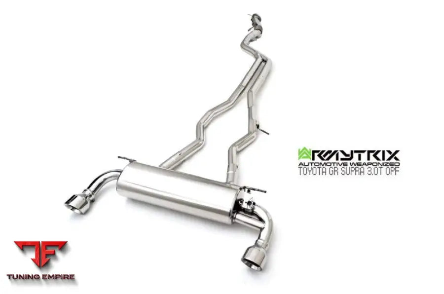 ARMYTRIX TOYOTA GR SUPRA A90 A91 OPF (INTEGRATES WITH OE VALVE CONTROL) (2019-PRESENT) VALVETRONIC EXHAUST SYSTEM