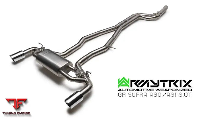 ARMYTRIX Toyota GR Supra titanium valvetronic exhaust system