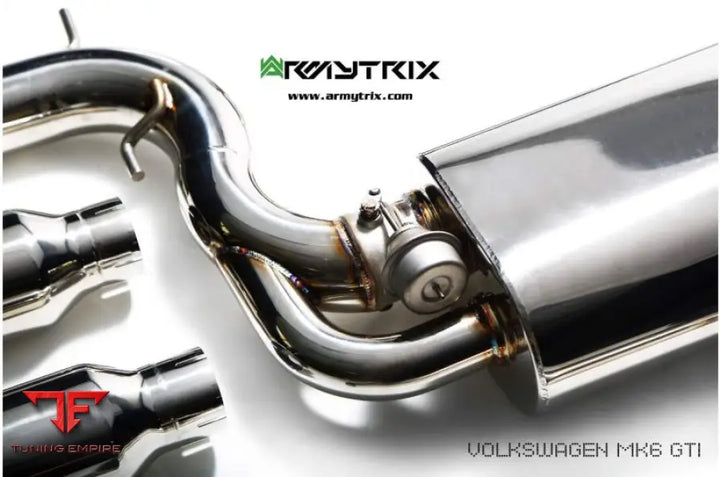 ARMYTRIX VOLKSWAGEN GOLF 6 GTI 2.0 TURBO (2008-2013) VALVETRONIC EXHAUST SYSTEM