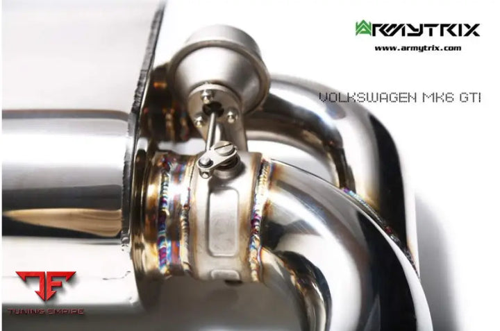 ARMYTRIX VOLKSWAGEN GOLF 6 GTI 2.0 TURBO (2008-2013) VALVETRONIC EXHAUST SYSTEM