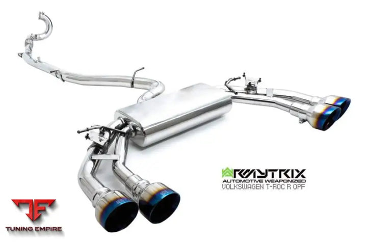 ARMYTRIX VOLKSWAGEN T-ROC R (2020-PRESENT) VALVETRONIC EXHAUST SYSTEM