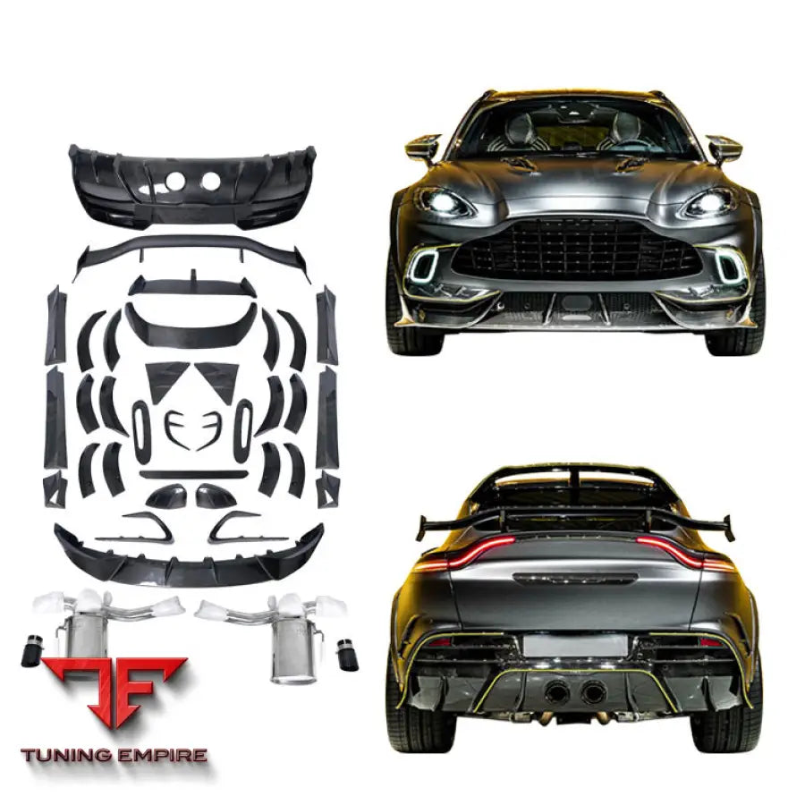 ASTON MARTIN DBX CARBON FIBER PARTS