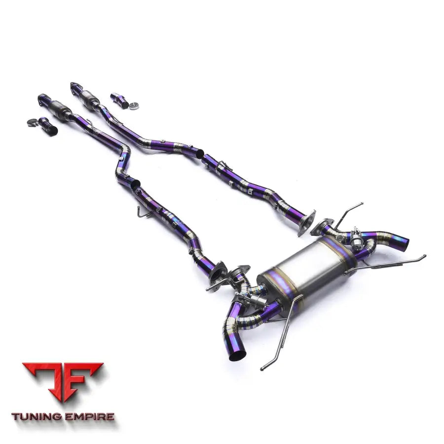 ASTON MARTIN DBX TITANIUM RAZOR EXHAUST WITH MUFFLER VALVE