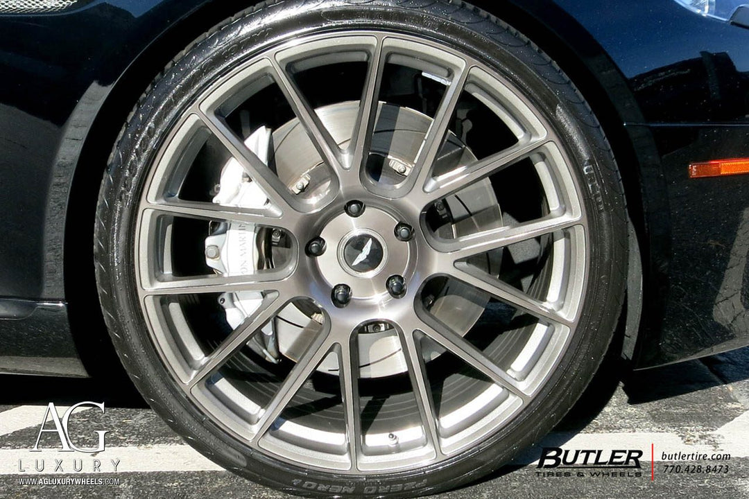 Aston Martin Rapide on custom forged wheels