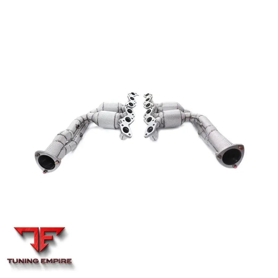 ASTON MARTIN RAPIDE V12 STAINLESS STEEL CATBACK RAZOR EXHAUST WITH HEAT SHIELD