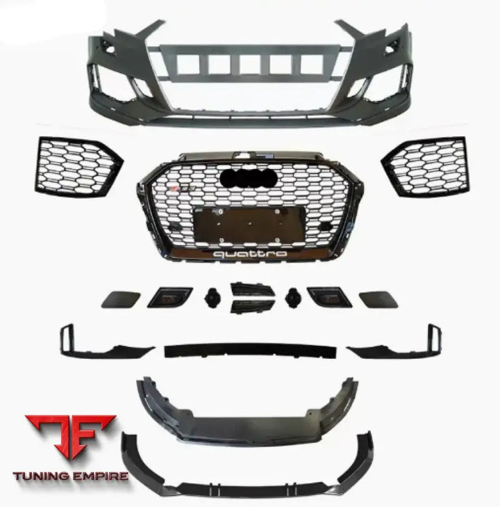 AUDI A3 8V S3 UPGRADE TO RS3 BODY KIT 2014-2016Y