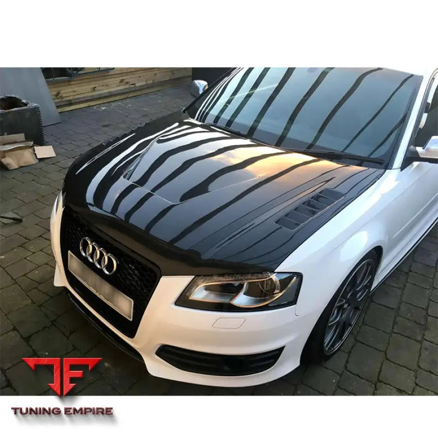 AUDI A3 B8 CARBON FIBER HOOD 2011-2014Y