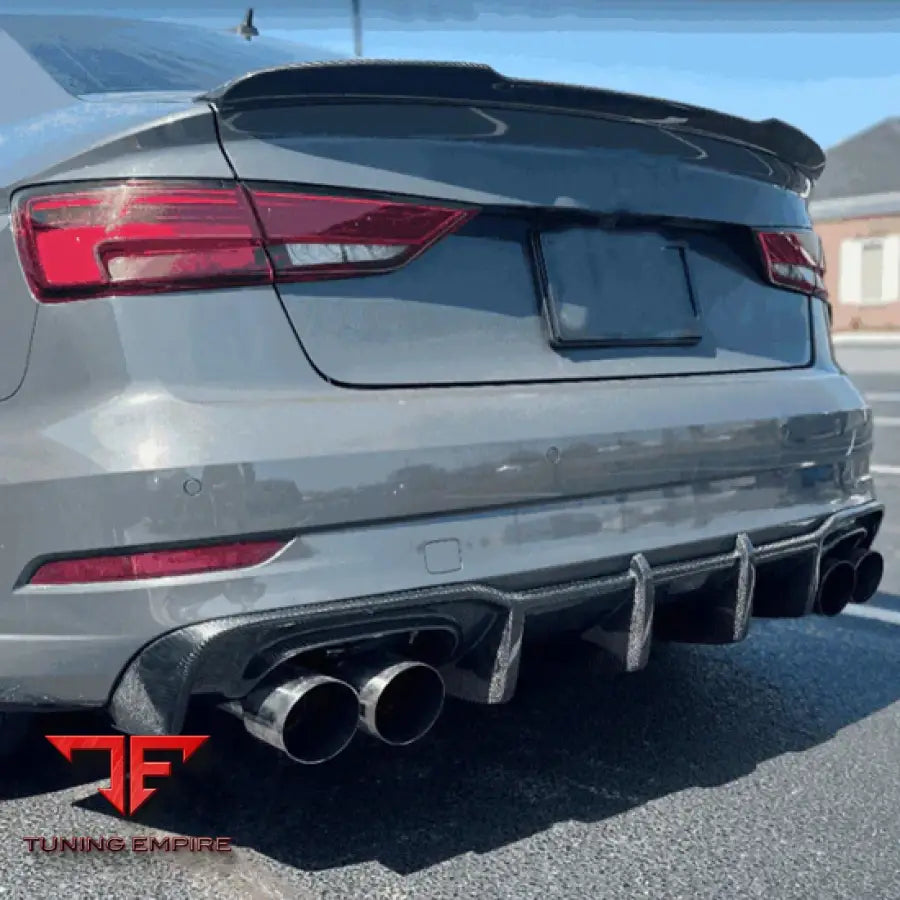 AUDI A3/S3 8V.5 SEDAN PRE-FACELIFT CARBON FIBER PARTS 2017–2020Y