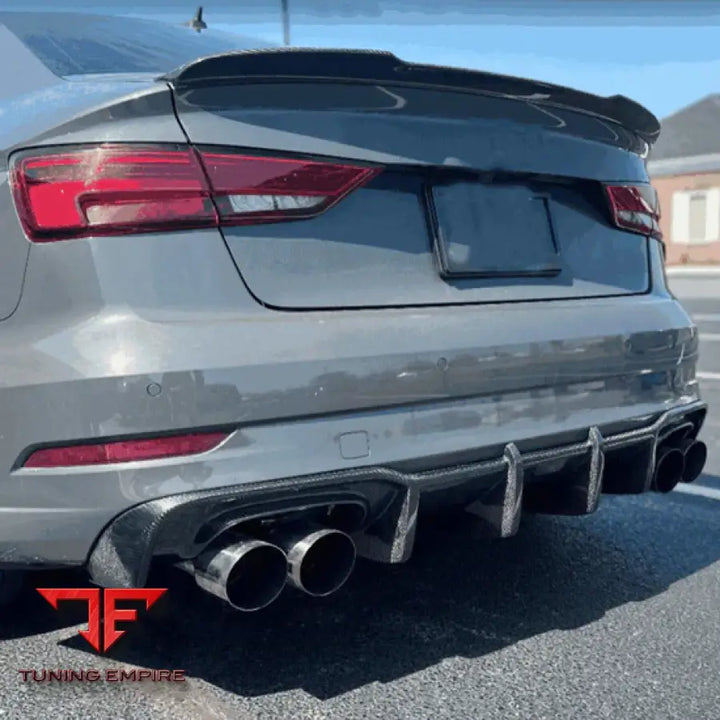 AUDI A3/S3 8V.5 SEDAN PRE-FACELIFT CARBON FIBER PARTS 2017–2020Y