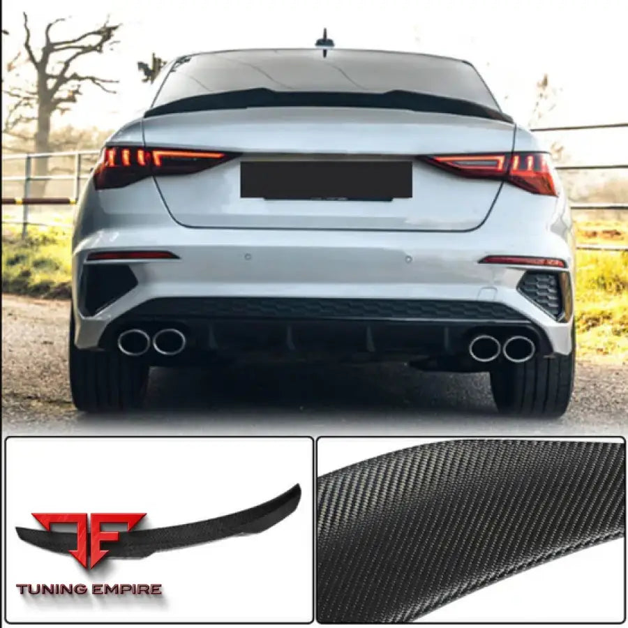 AUDI A3/S3 8Y SEDAN CARBON FIBER PARTS 2021-2024Y