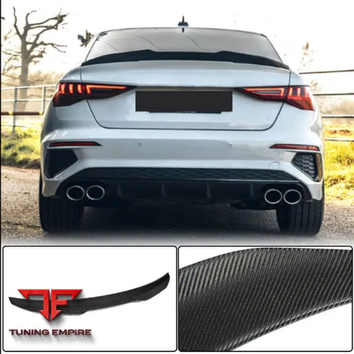 AUDI A3/S3 8Y SEDAN CARBON FIBER PARTS 2021-2024Y