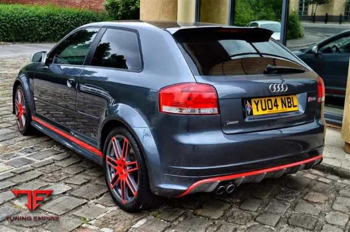 AUDI A3 TO RS3 3-DOOR REAR BUMPER 04-09