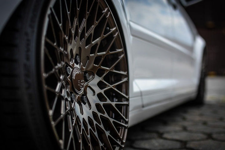 AUDI A3 WAGON on custom forged wheels