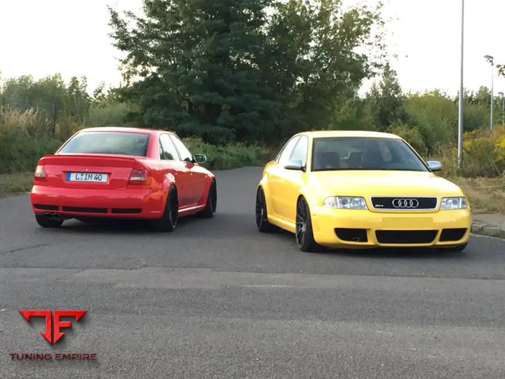 Audi A4 B5 RS-style carbon rear bumper, view 1