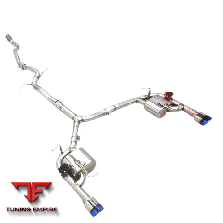 AUDI A4 B8 2.0T CATBACK VALVETRONIC EXHAUST SYSTEM 2013-2016