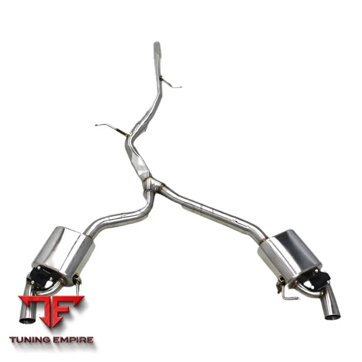 AUDI A4 B9 2.0T CATBACK VALVETRONIC EXHAUST SYSTEM 2017-2023