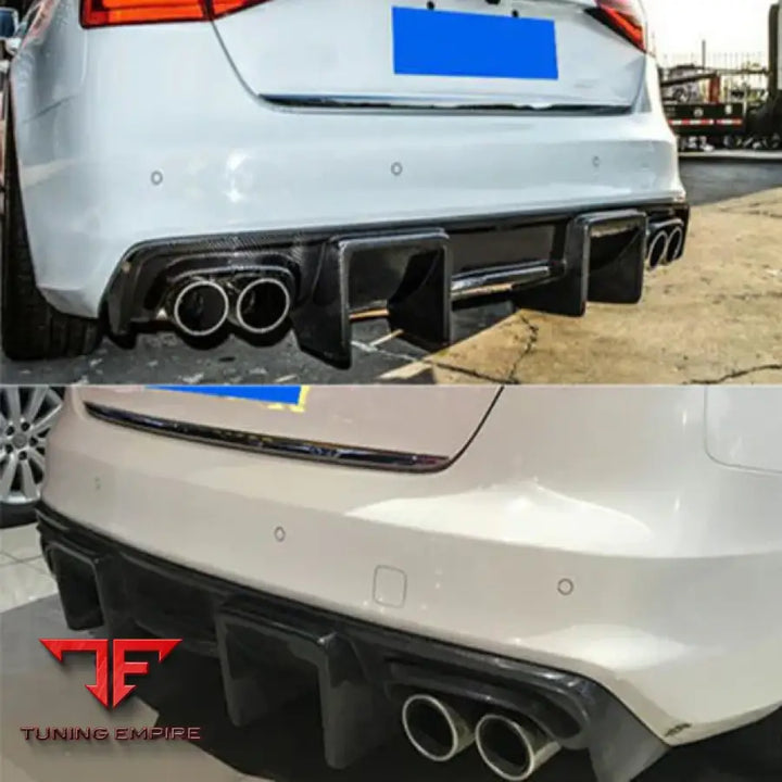 AUDI A4/S4 B8.5 SEDAN FACELIFT CARBON FIBER PARTS 2013–2016Y