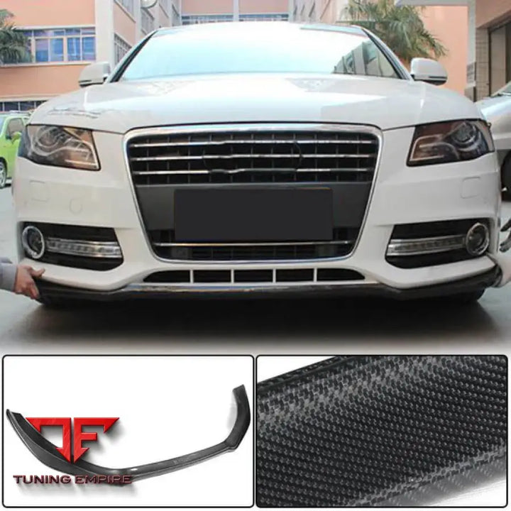 AUDI A4/S4 B8 SEDAN PRE-FACELIFT CARBON FIBER PARTS 2009–2012Y