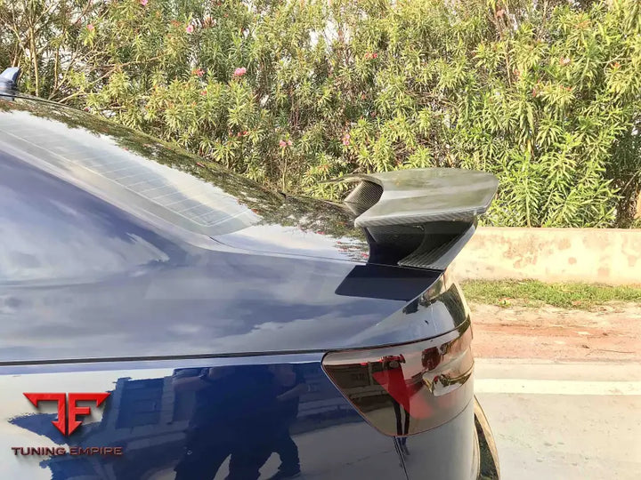 AUDI A4 S4 B9 B9.5 2017 + CARBON FIBER DUCKTAIL REAR SPOILER