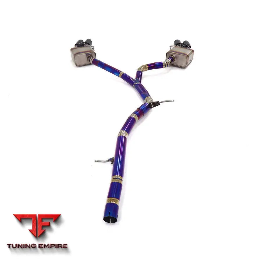 AUDI A5 B9 2.0T TITANIUM CATBACK RAZOR EXHAUST SYSTEM WITH MUFFLER VALVE