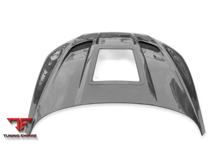 AUDI A5 S5 RS5 B9 B9.5 CARBON FIBER TEMPERED GLASS HOOD