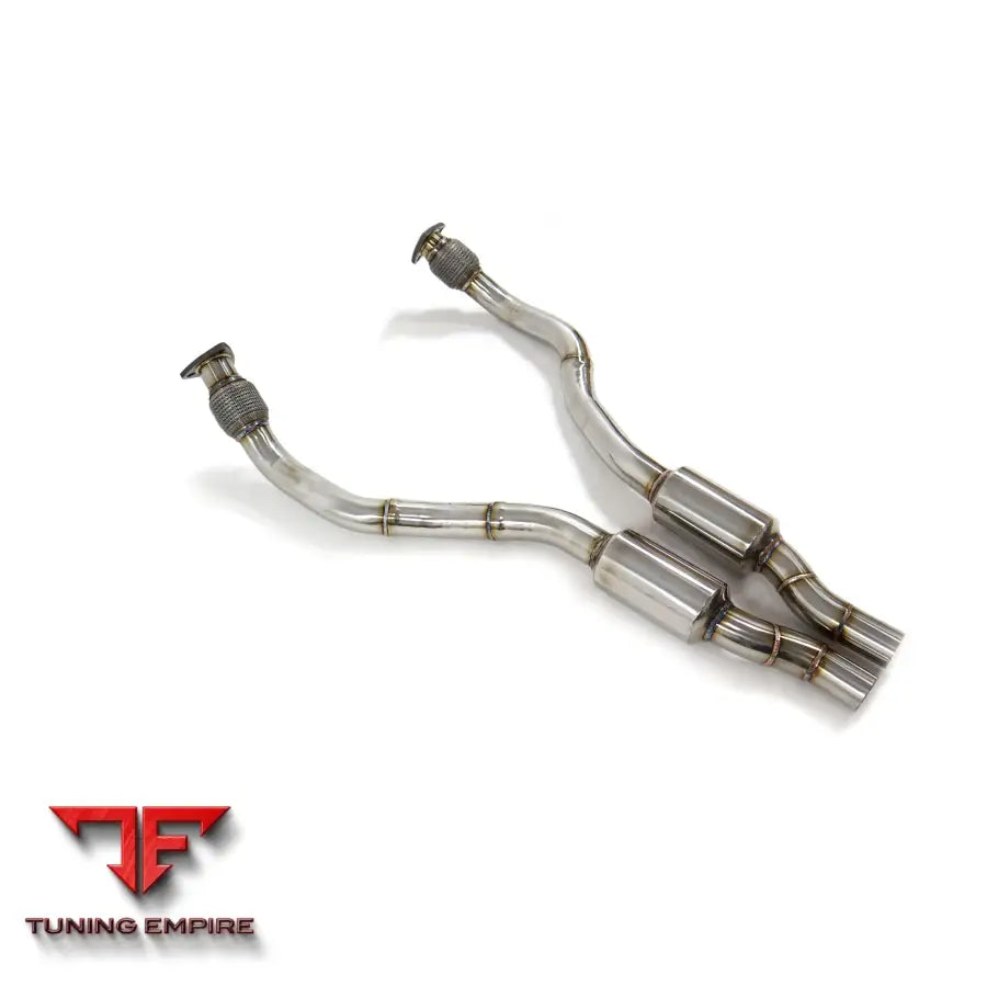 AUDI A6/A7 C7 3.0T SECOND PIPES WITH RESONATOR FRONT TUBE