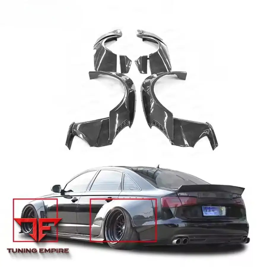 AUDI A6 CARBON FIBER BODY KIT PARTS