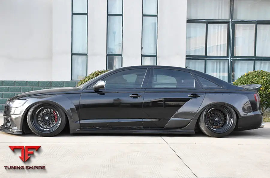 AUDI A6 CARBON FIBER BODY KIT PARTS