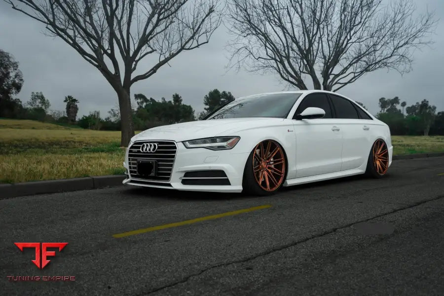 AUDI A6 FORGED WHEELS AND EXHAUST SYSTEM