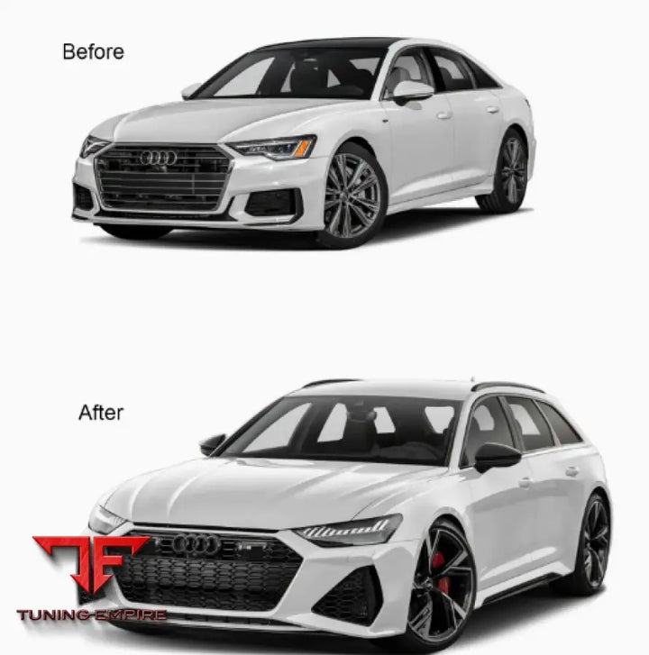 AUDI A6 UPGRADE TO RS6 BODY KIT 2019-2020Y