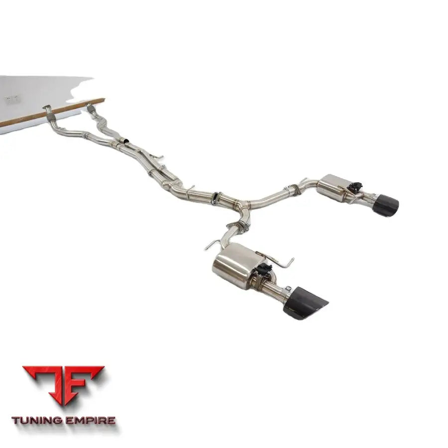 AUDI A7 3.0T STAINLESS STEEL RAZOR EXHAUST WITH MUFFLER VALVE