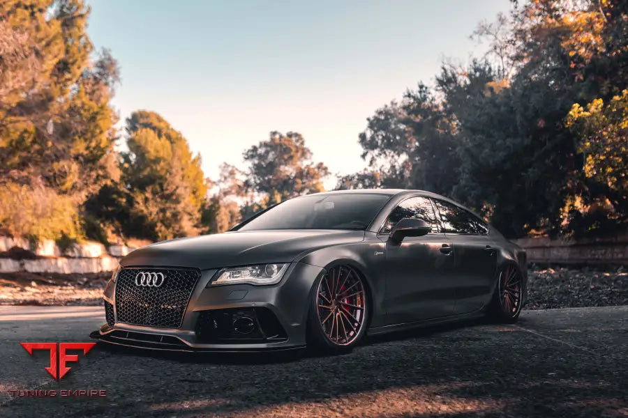 AUDI A7 FORGED WHEELS AND EXHAUST SYSTEM
