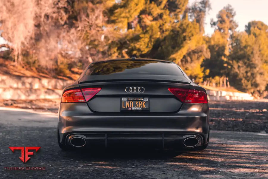 AUDI A7 FORGED WHEELS AND EXHAUST SYSTEM