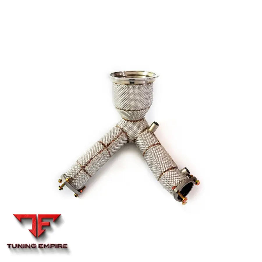 AUDI A8 D5 3.0T RAZOR EXHAUST DOWNPIPES WITH HEAT SHIELD