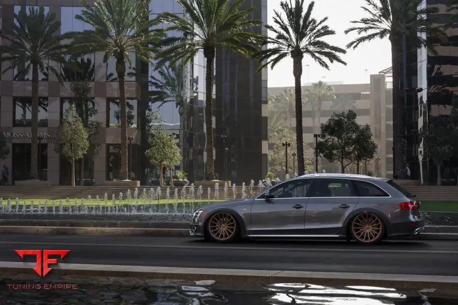 AUDI ALLROAD FORGED WHEELS AND EXHAUST SYSTEM