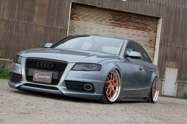 AUDI B8 A4 on custom forged wheels