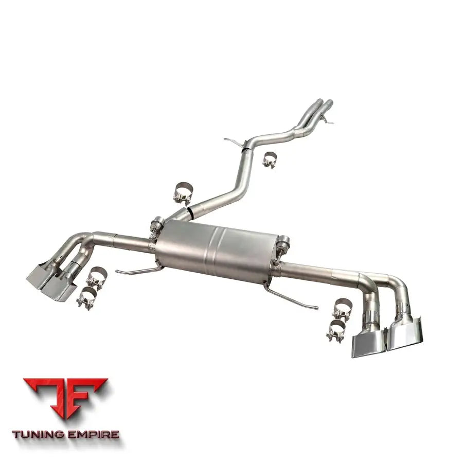 AUDI Q7 3.0T STAINLESS STEEL CATBACK RAZOR EXHAUST WITH MUFFLER VALVE