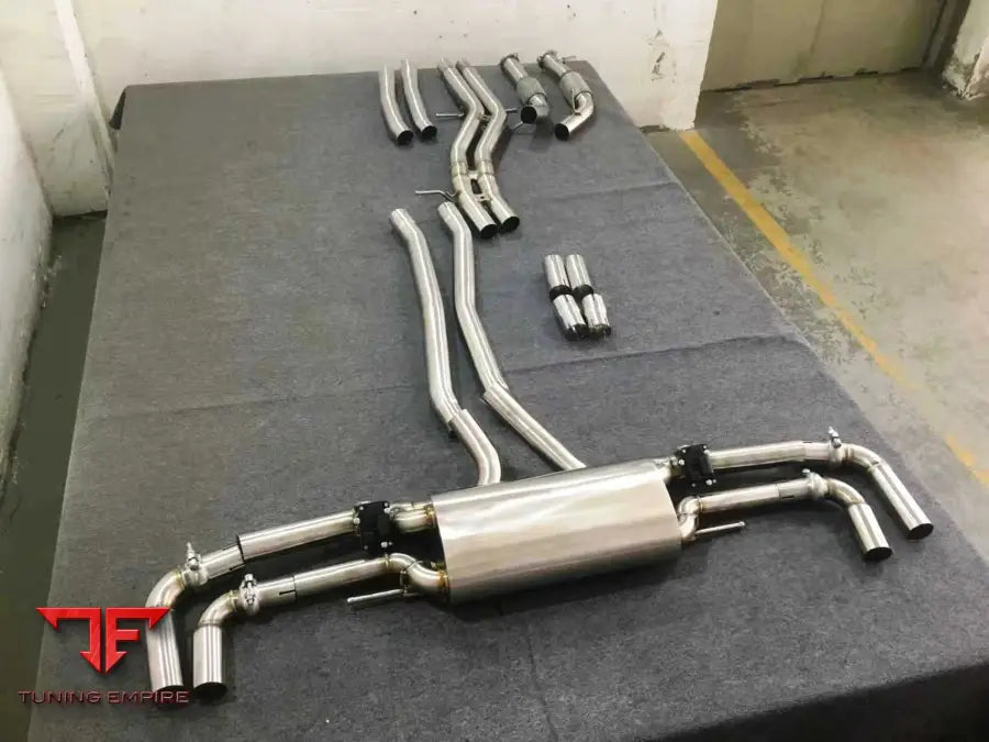 AUDI Q8 55 TFSI VALVETRONIC EXHAUST SYSTEM