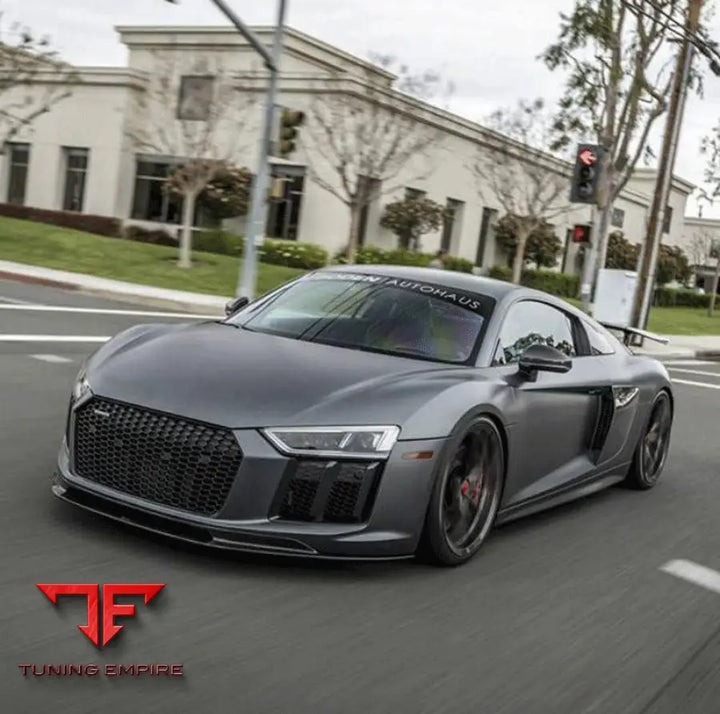 AUDI R8 2017 CARBON FRONT LIPS