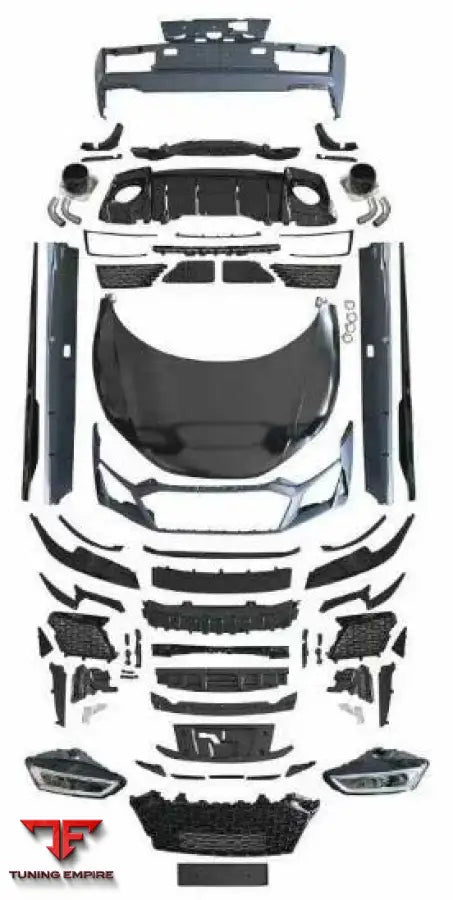 AUDI R8 4S 2012-2016 to R8 4S FACELIFT 2019+ CONVERSION BODY KIT