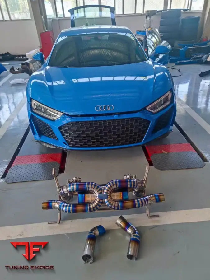 AUDI R8 5.2 V10 VALVETRONIC EXHAUST SYSTEM 2016-2018