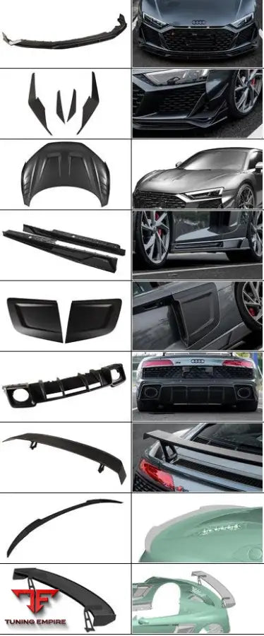 AUDI R8 CARBON FIBER PARTS