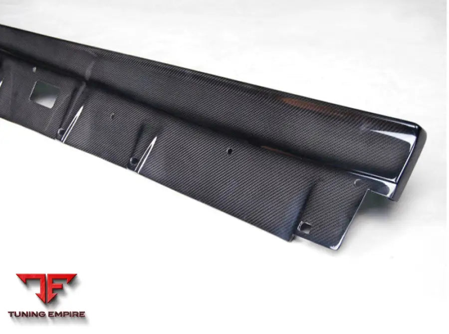 AUDI R8 APR CARBON FIBER MATERIAL SIDE SKIRTS SIDE BUMPER EXTENSION BUMPER DIFFUSER LIPS