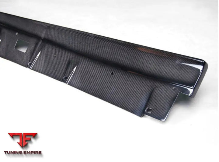 AUDI R8 APR CARBON FIBER MATERIAL SIDE SKIRTS SIDE BUMPER EXTENSION BUMPER DIFFUSER LIPS