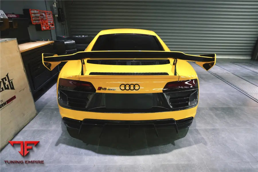 Audi R8 Coupe & Spyder Impii Part Carbon Fiber Rear Bumper