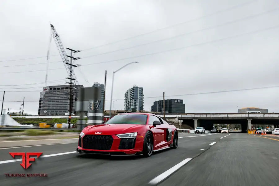 AUDI R8 FORGED WHEELS AND EXHAUST SYSTEM