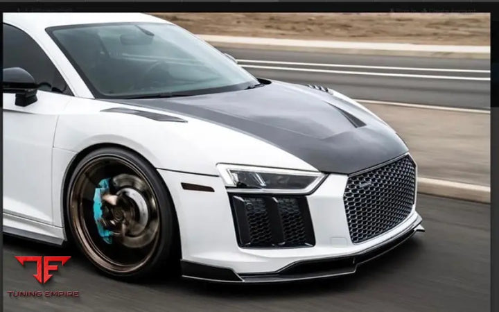 AUDI R8 GEN 2 CARBON FIBER FRONT HOOD 2017+