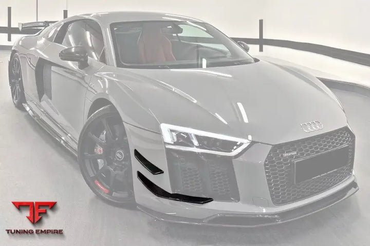 Audi R8 Gen2 Coupe & Spyder Performance Parts Style Dry Carbon Fiber Front Canards