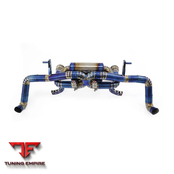 AUDI R8 V10 5.2L TITANIUM CATBACK RAZOR EXHAUST SYSTEM WITH MUFFLER VALVE